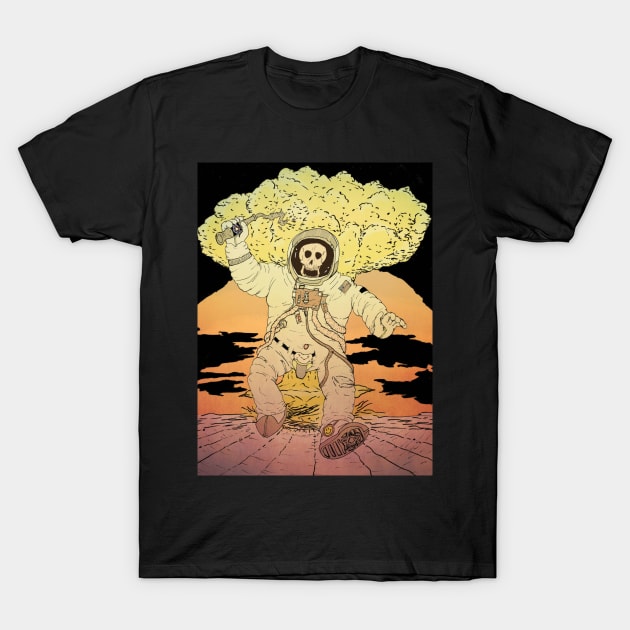 American Dream Spaceman T-Shirt by ZandroLex